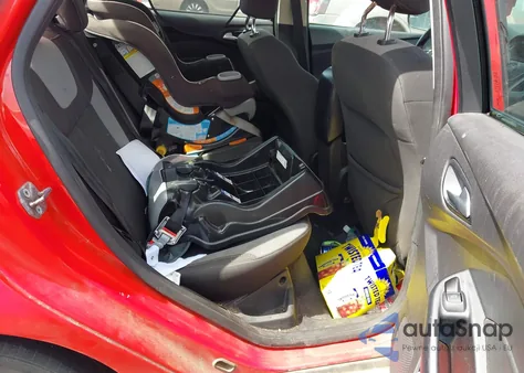 2012 Ford Focus Se из США, поврежденный, VIN 1FAHP3F25CL360253